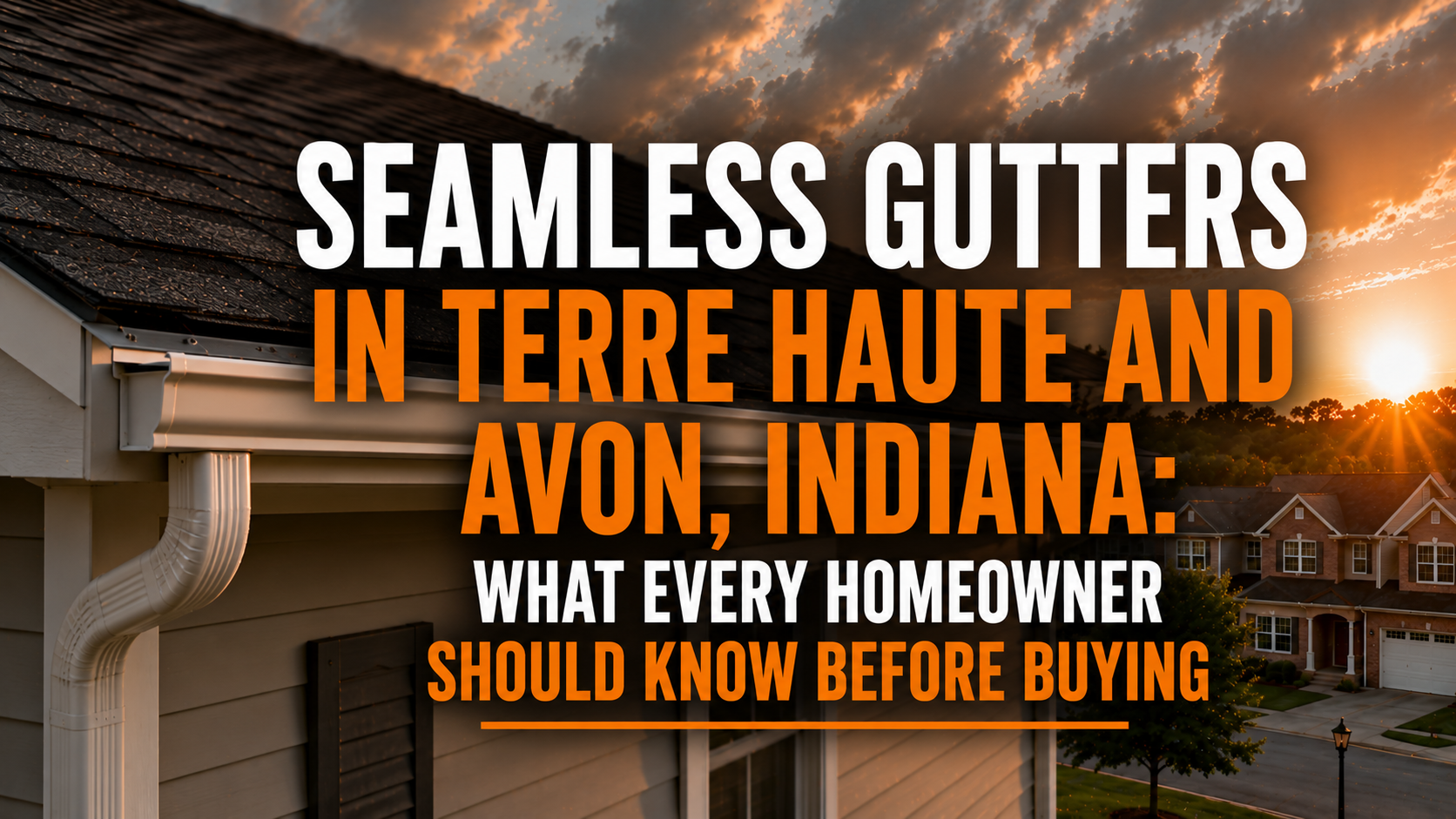seamless gutters install near me hendricks county wabash valley